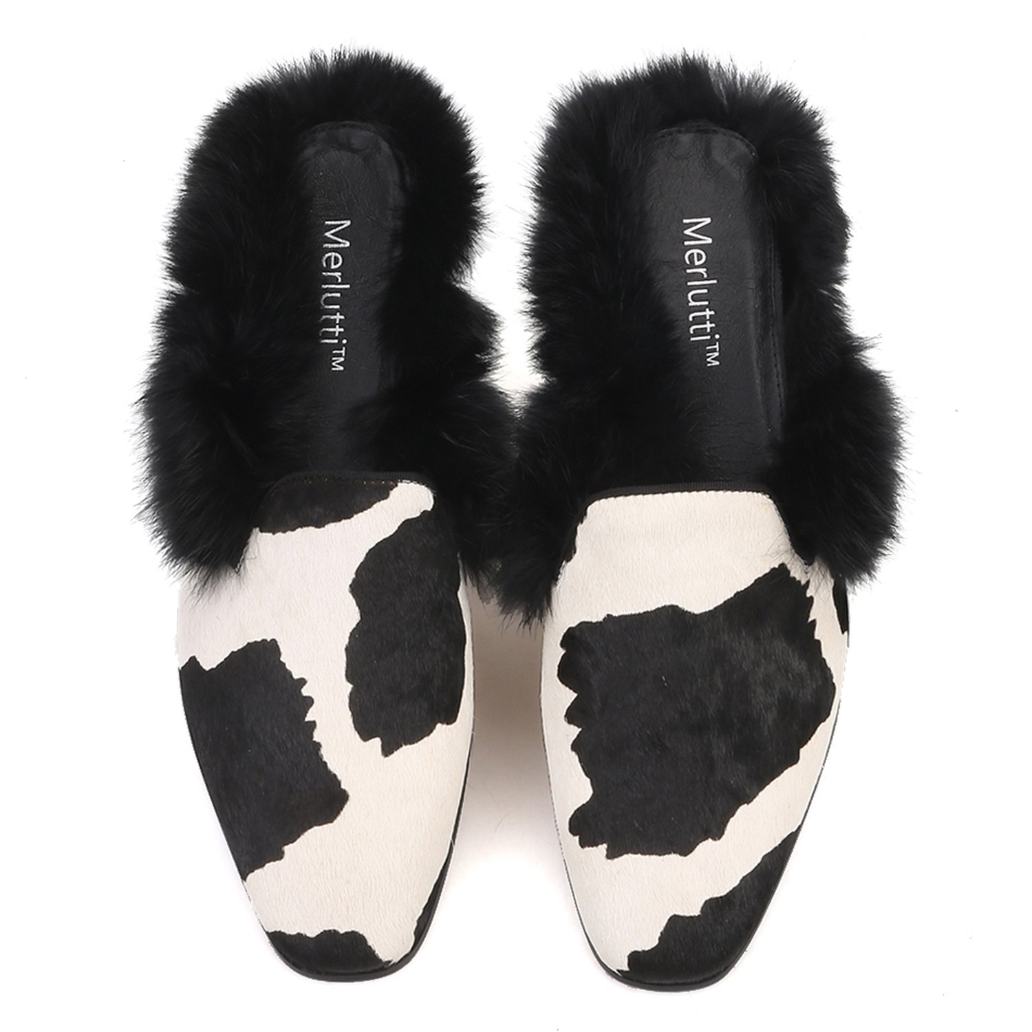 Horsehair Noah Fur Sandals - Image 2