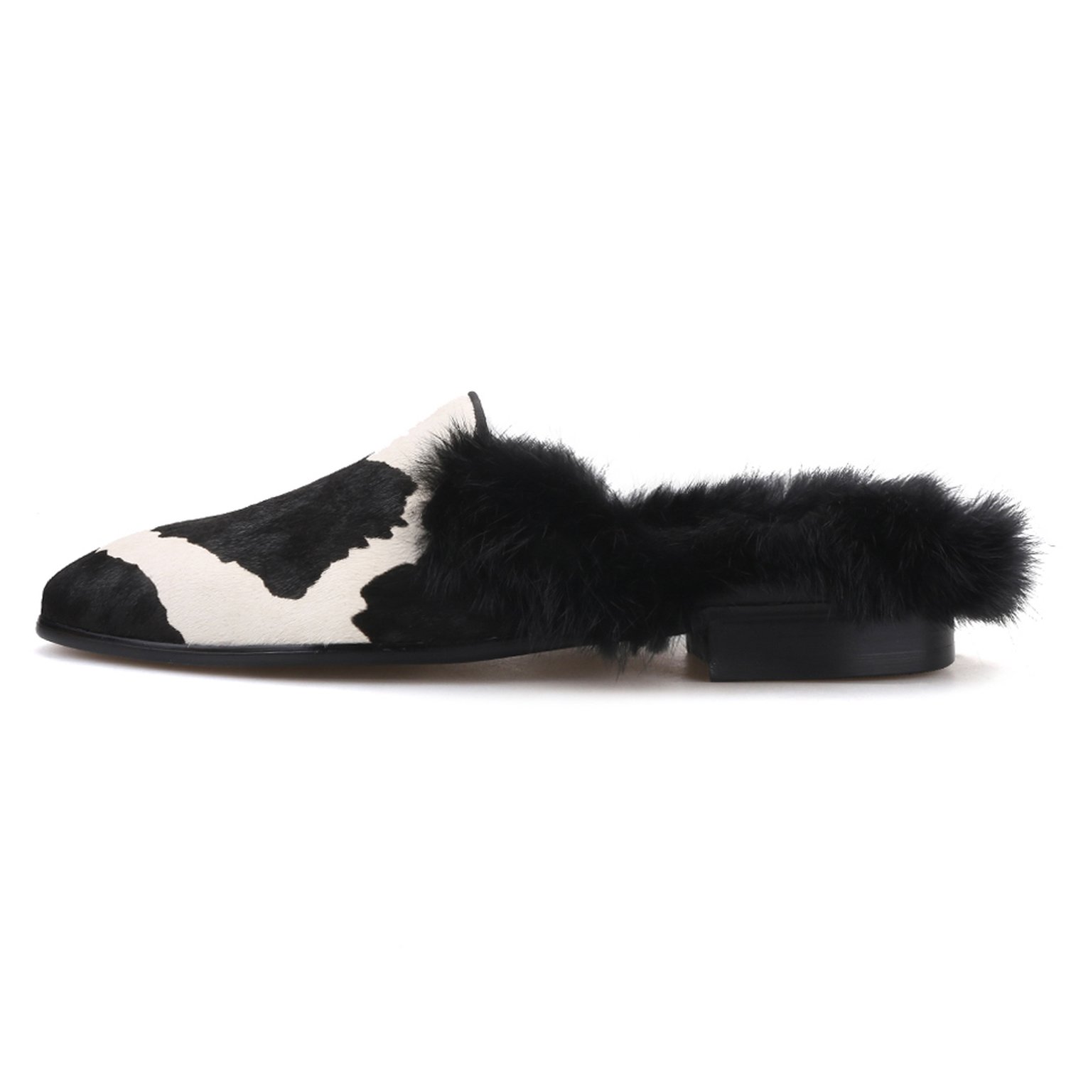 Horsehair Noah Fur Sandals - Image 6