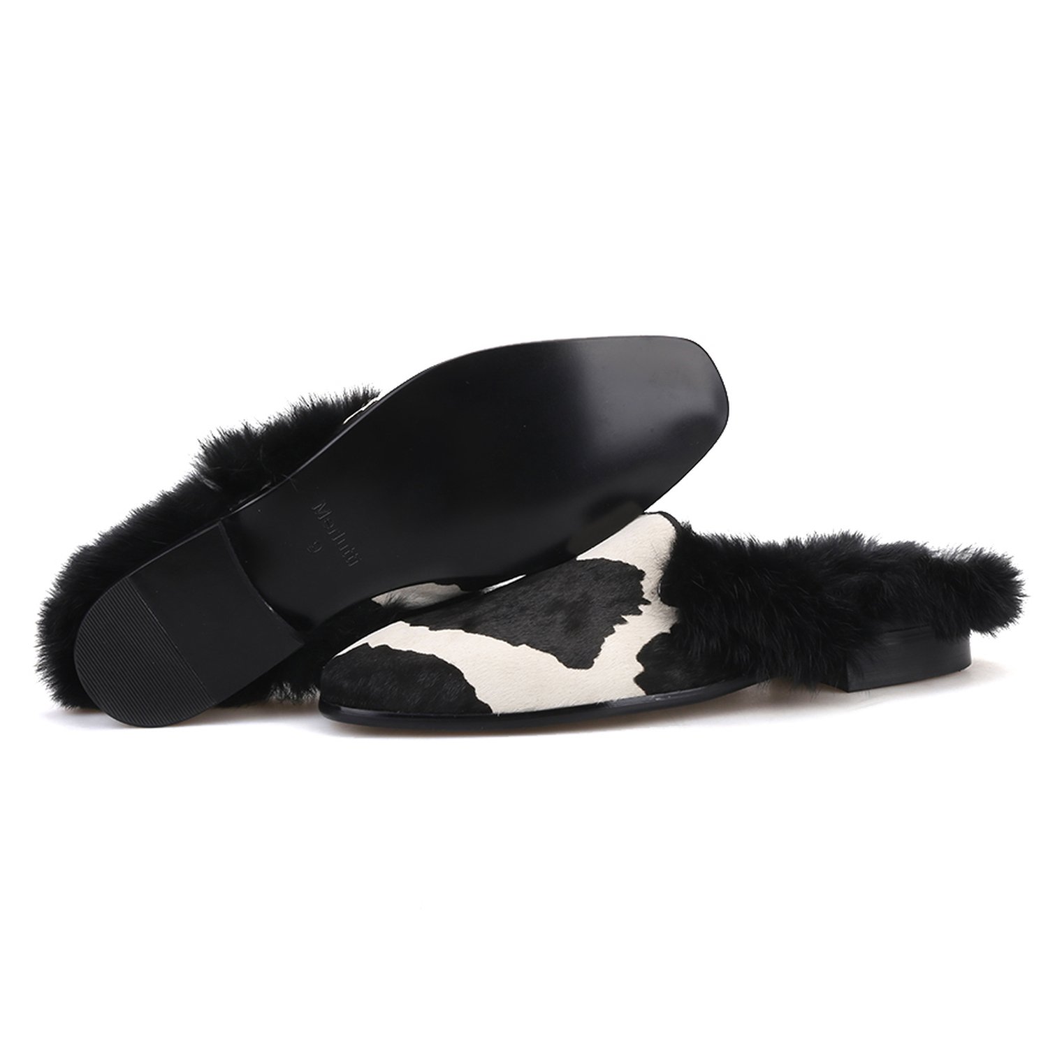 Horsehair Noah Fur Sandals - Image 3