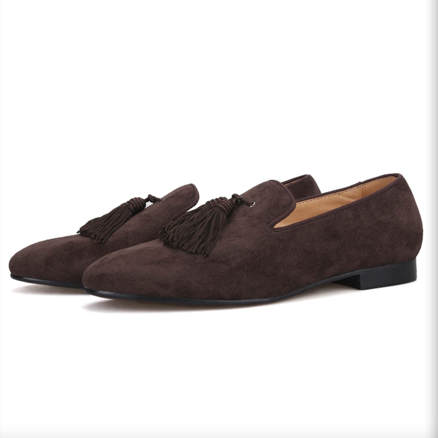 Big Tassel Suede Custom Loafer